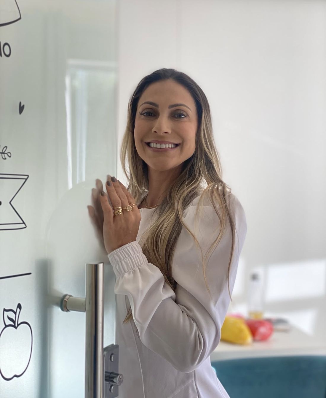 Rafaella Canuto no consultório